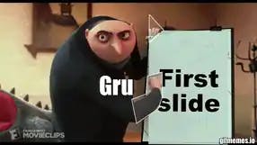 Gru's evil plan meme template